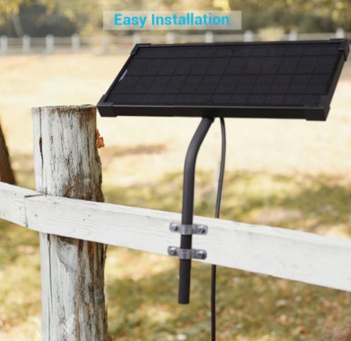10 WATT SOLAR PANEL CHARGER FOR GATE OPENER