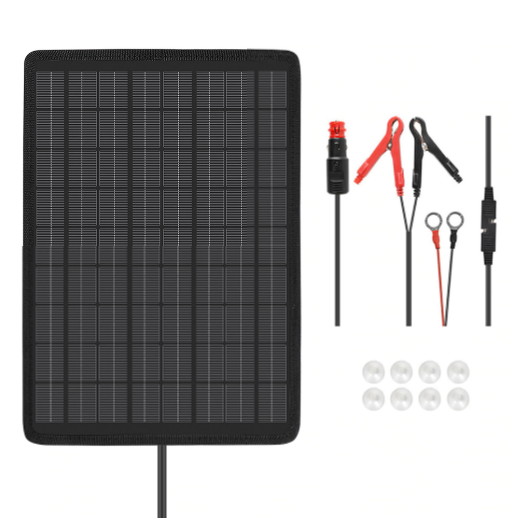 10W SOLAR BATTERY TRICKLE CHARGER MAINTAINER