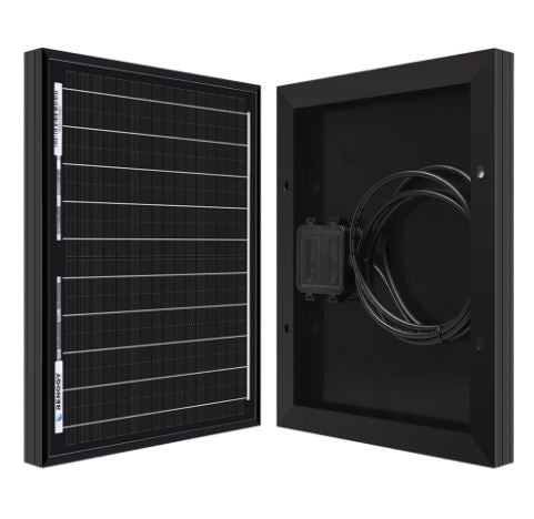 10 WATT 12 VOLT MONOCRYSTALLINE SOLAR PANEL