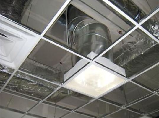 21” Warehouse and Commercial Office Tubular Skylight - Flat or Curb Mount