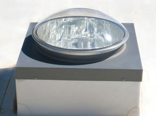 21” Warehouse and Commercial Office Tubular Skylight - Flat or Curb Mount