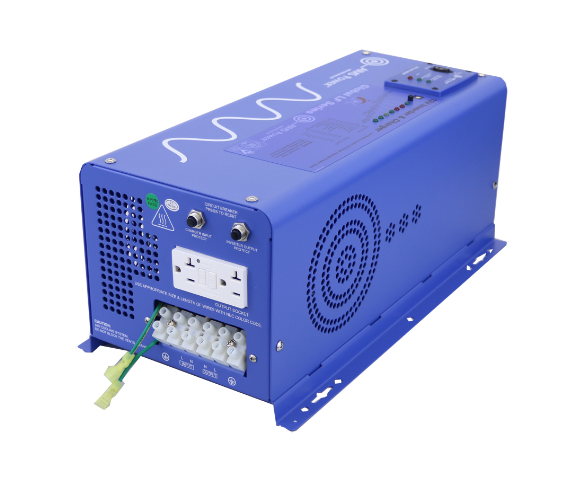 3000 Watt Pure Sine Inverter Charger - 24 volt
