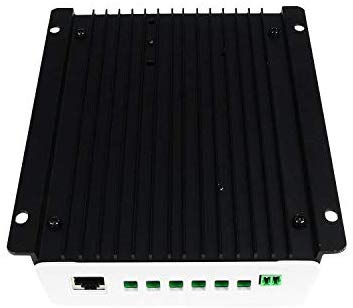 EPEVER 40A MPPT Solar Charge Controller 12V/24V Auto Work, 520W/1040W Solar Panel Charge Controller with LCD Display Negative Grounded for Lead-Acid AGM Lithium Battery(Tracer4210AN)