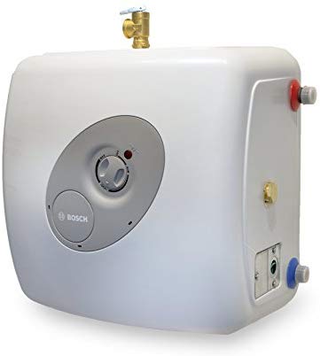 Bosch Electric Mini-Tank Water Heater Tronic 3000 T 2.5-Gallon (ES2.5)  - Eliminate Time for Hot Water - Shelf, Wall or Floor Mounted