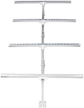Renogy Multi-Panel Adjustable Mounting System for 100W to 300W Solar Panels 4 Ft