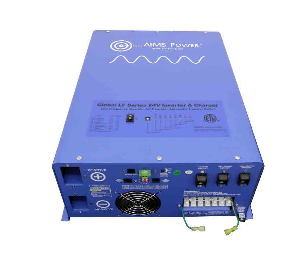 4000 WATT PURE SINE INVERTER CHARGER 24Vdc TO 120Vac OUTPUT