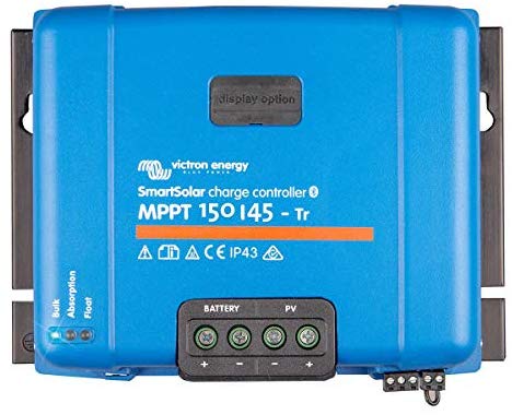 Victron SmartSolar Charge Controller with Built-In Bluetooth – MPPT 75/15 – 75 Volts, 15 Amps