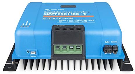Victron SmartSolar Charge Controller with Built-In Bluetooth – MPPT 75/15 – 75 Volts, 15 Amps