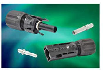 AMPHENOL PV CONNECTOR HELIOS H4 FEMALE, BAG OF 25 CONNECTORS AND PINS- H4CFC6DM