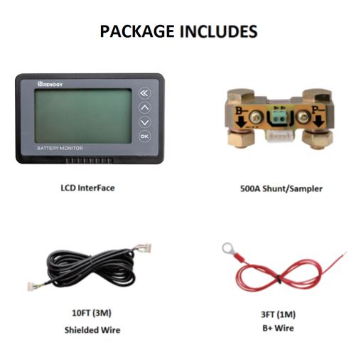 500A BATTERY MONITOR (BACK ORDER)
