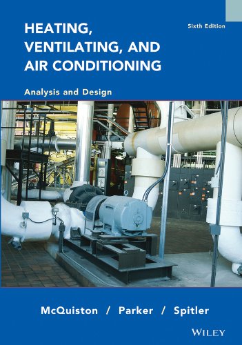 Heating, Ventilating and Air Conditioning Analysis and Design