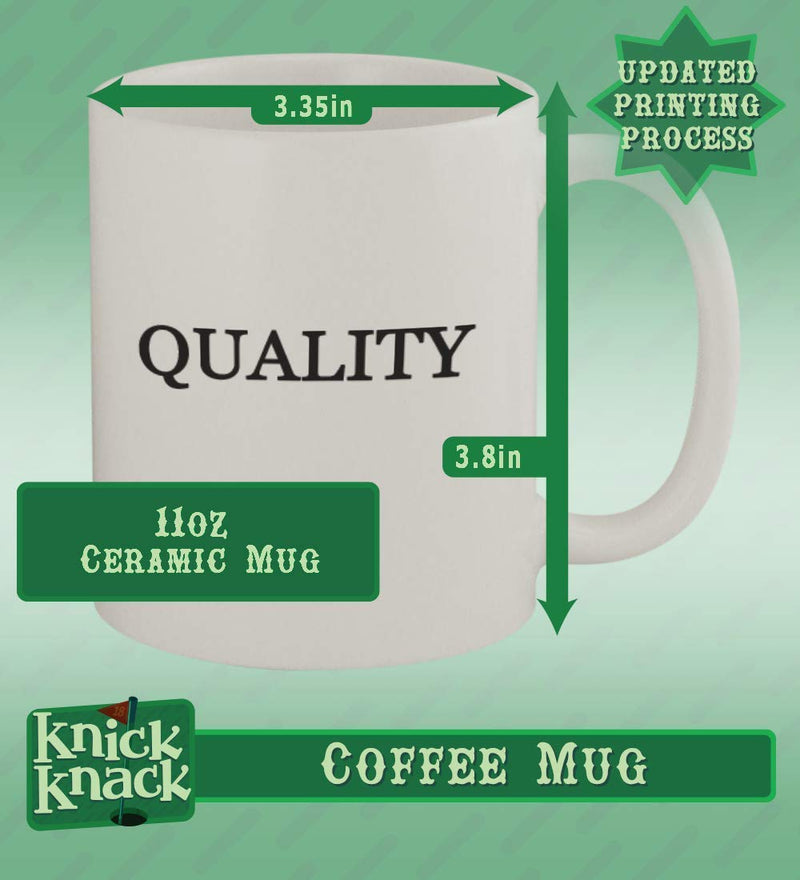 got irradiance? - 11oz Ceramic White Coffee Mug Cup, White