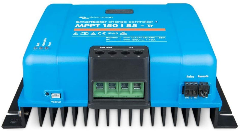 Victron SmartSolar Charge Controller with Built-In Bluetooth – MPPT 75/15 – 75 Volts, 15 Amps