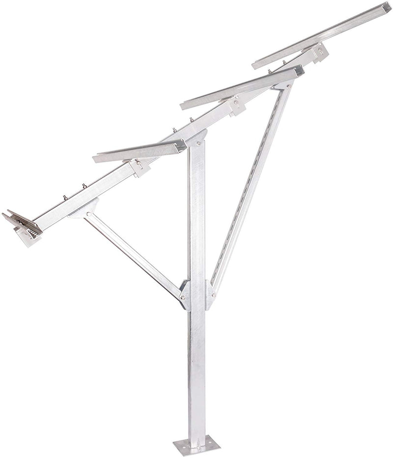 Renogy Multi-Panel Adjustable Mounting System for 100W to 300W Solar Panels 4 Ft