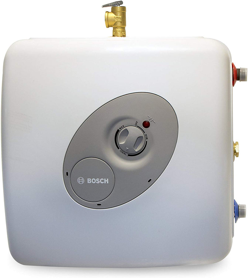 Bosch Electric Mini-Tank Water Heater Tronic 3000 T 2.5-Gallon (ES2.5)  - Eliminate Time for Hot Water - Shelf, Wall or Floor Mounted