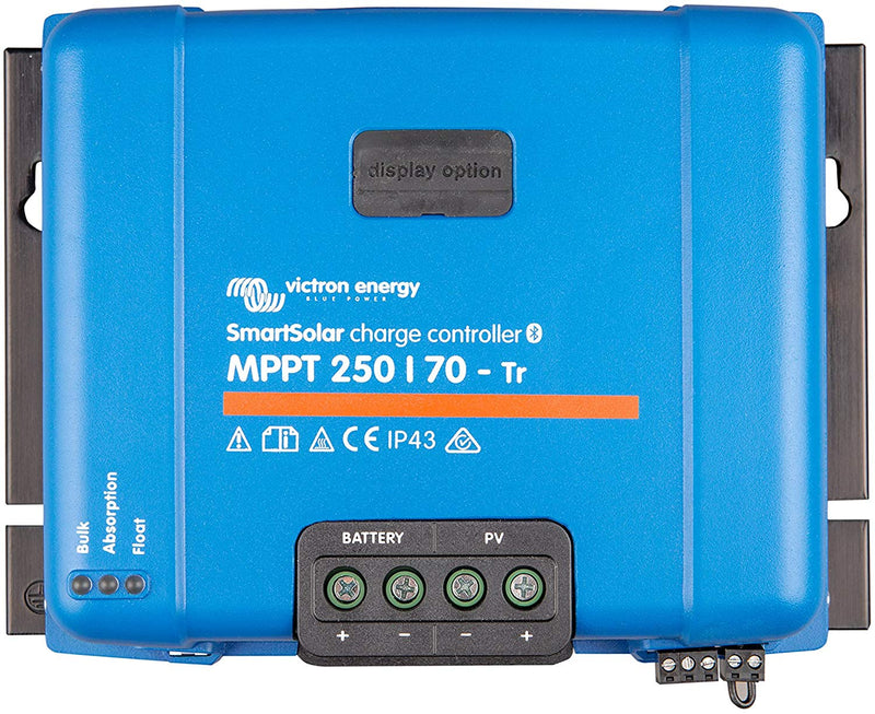 Victron SmartSolar Charge Controller with Built-In Bluetooth – MPPT 75/15 – 75 Volts, 15 Amps