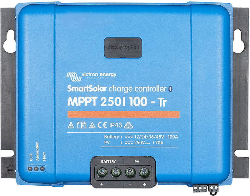 Victron SmartSolar Charge Controller with Built-In Bluetooth – MPPT 75/15 – 75 Volts, 15 Amps