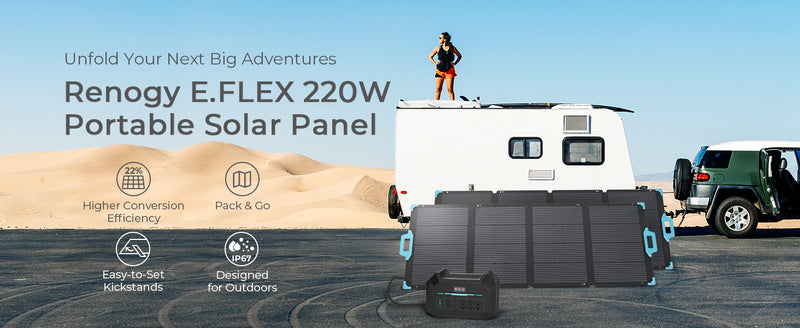 E.FLEX 220 Portable Solar Panel