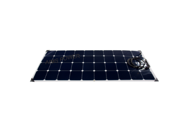 The 130 Watt Flexible Bendable Slim Solar Panel Monocrystalline - weighs 5 pounds!