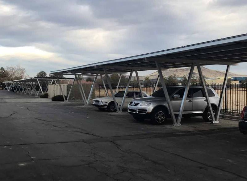 Carport Solar Panel Mounting System