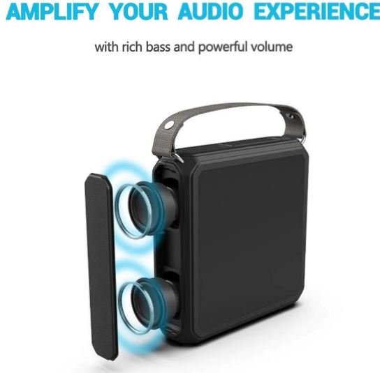 E.TUNES SOLAR BLUETOOTH SPEAKER