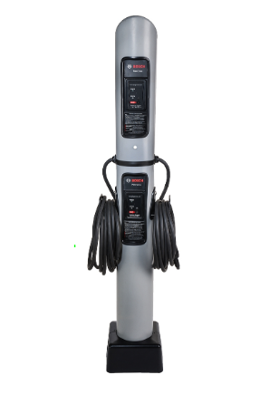 Bosch EV800 Series 30 Amp Dual Bollard Level 2 240V EV Charging Station