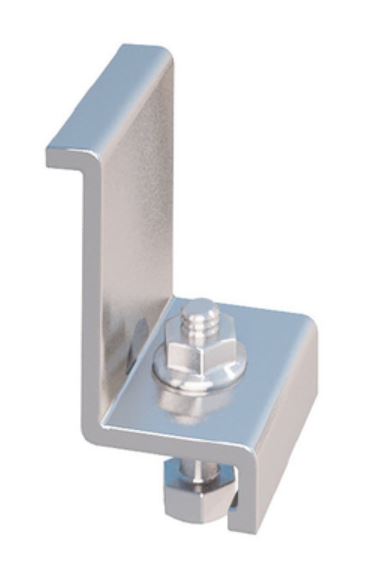 IRONRIDGE: END CLAMP F 1.81” - MILL FINISH - Quantity = 4