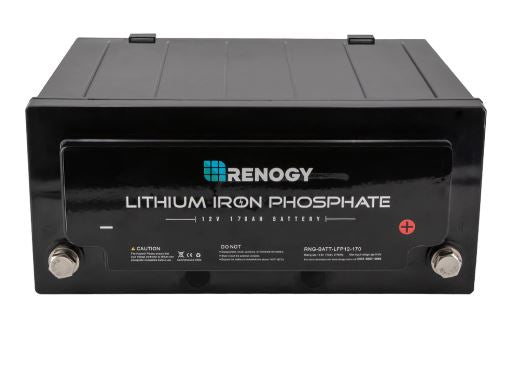 12V 170AH Lithium-Iron Phosphate Battery