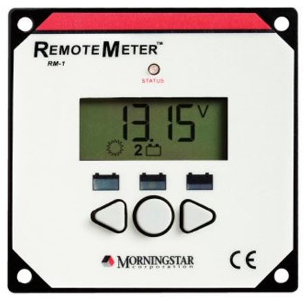 Morningstar RM-1, Remote Meter with 30′ Cord