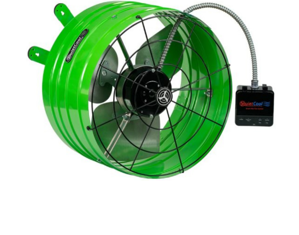 QuietCool Manufacturing AFG SMT ES-3.0 Smart Attic Gable Fan - Operated using a Smart Control App