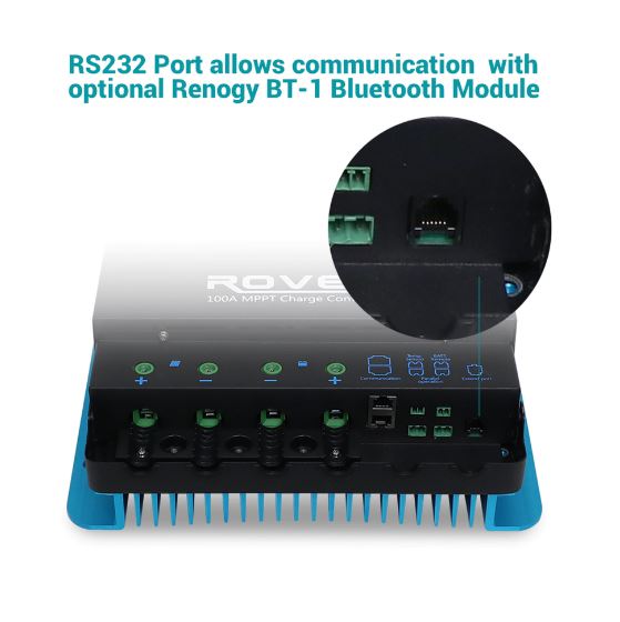 ROVER 100 AMP MPPT SOLAR CHARGE CONTROLLER