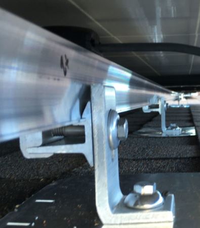 SnapNrack Ultra Rail Metal Roof Base