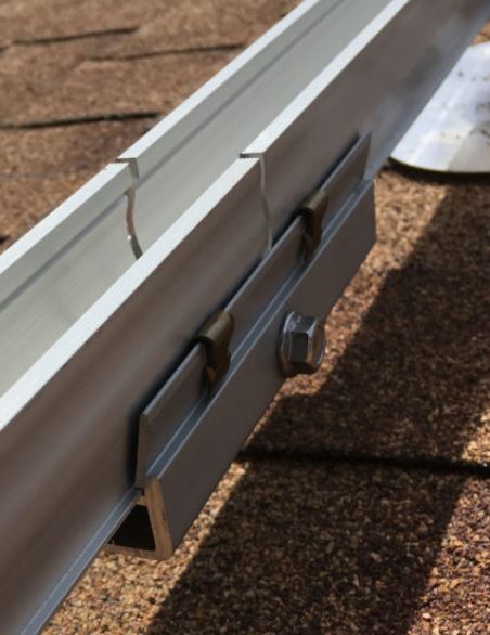SnapNrack Ultra Rail Metal Roof Base