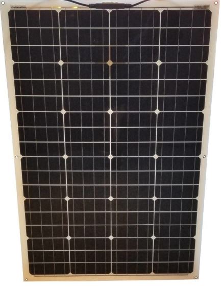 WindyNation 100 Watt 12 volt Monocrystalline Flexible Solar