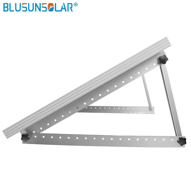 For 150W solar panel Adjustable Triangle Aluminum Solar Panel Roof Mounting Bracket